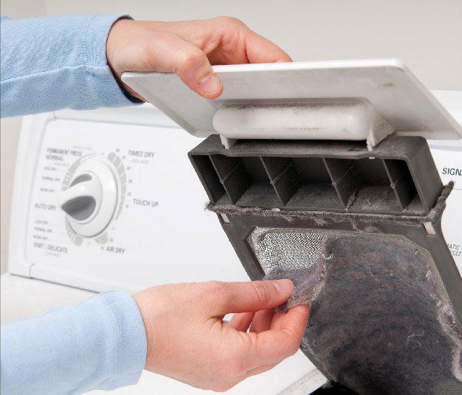 Cleaning out a dryer vent